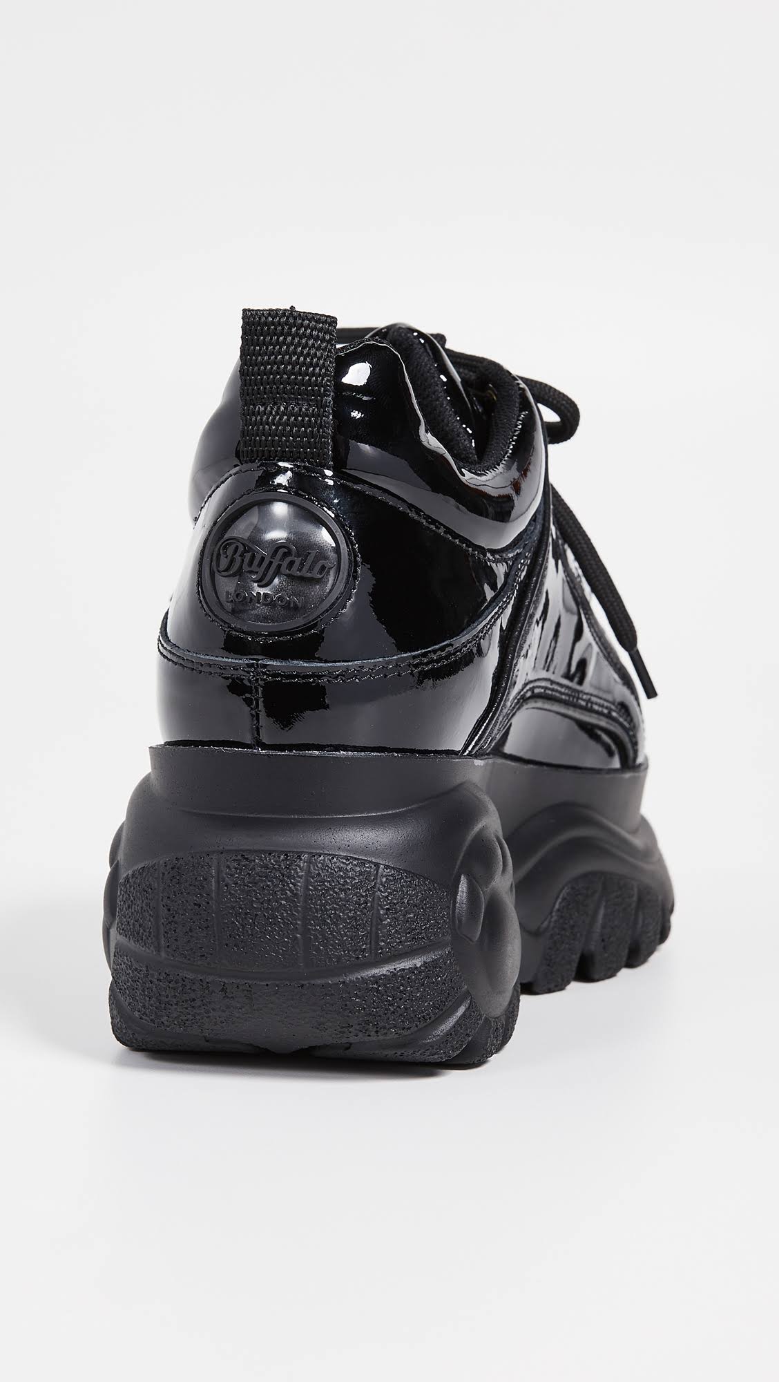 Black Patent Buffalo Shoes Y2331