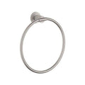 Infinity Satin Nickel Towel Ring D8261