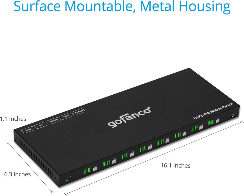 8x8 HDMI Matrix Switch C559618