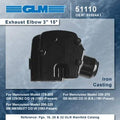Exhaust Elbow H741033