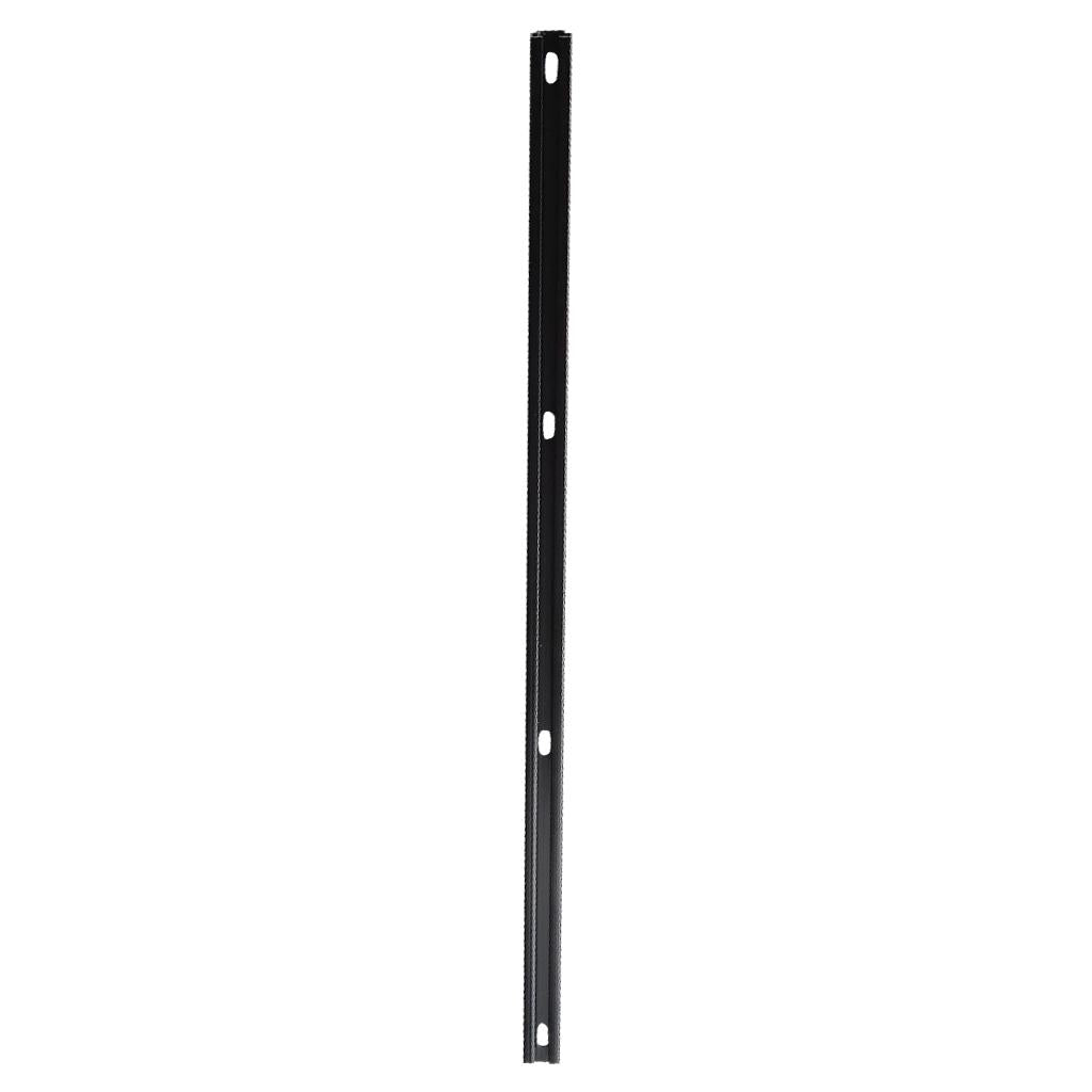 Aluminum 60cm Marine Boat Rail Bracket for Fishing Rod Holder with 4 Screws Hardware Z99706