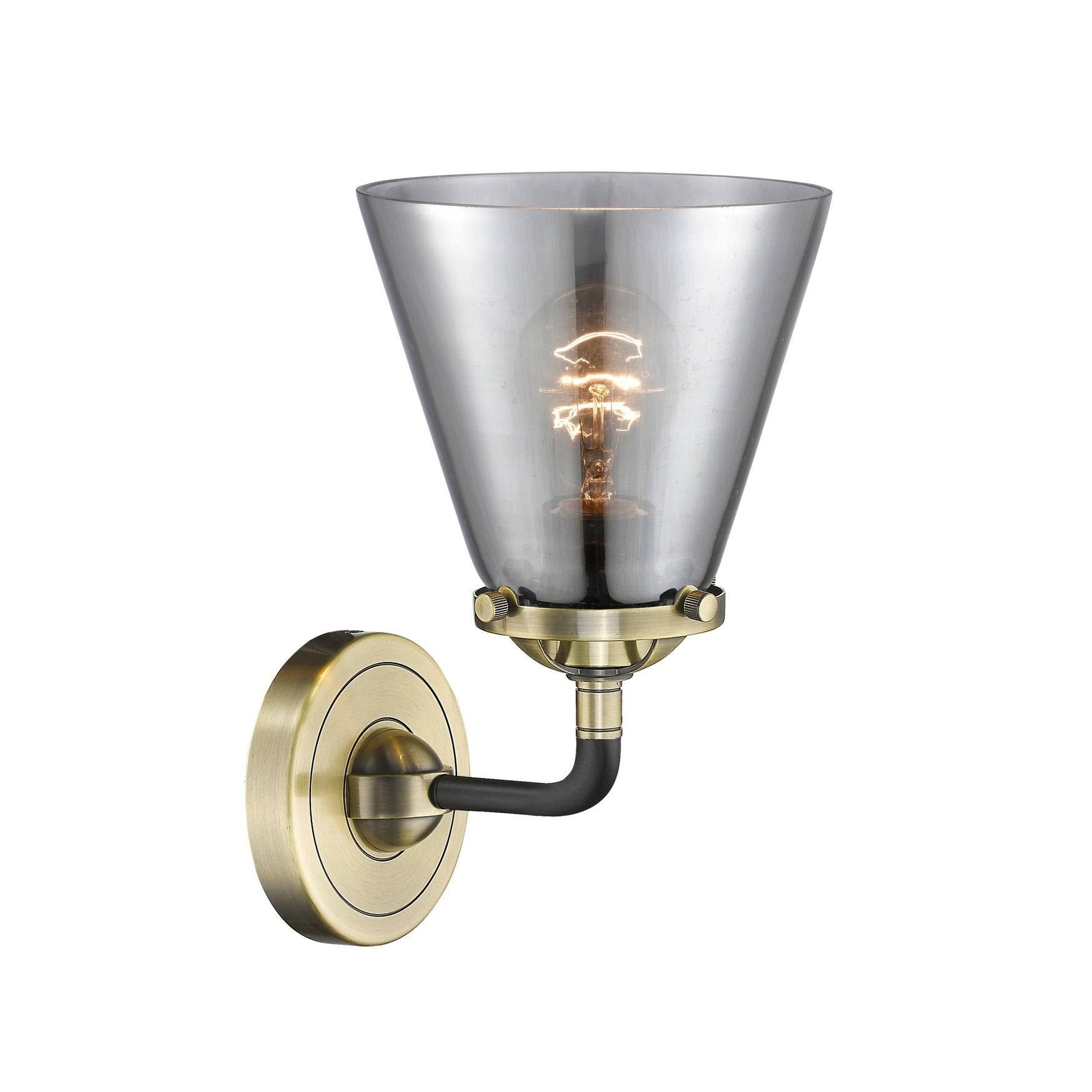 Oil Rubbed Bronze Small Cone 1 Light Sconce W59953