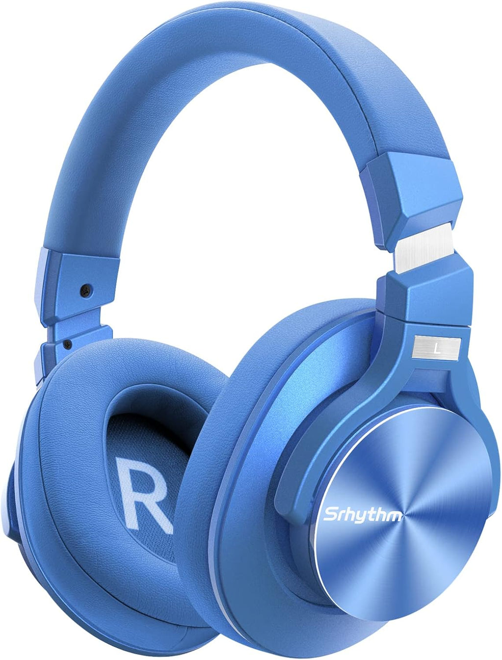 Noise Cancelling Wireless Over Ear Headphones with Microphones, Metal Black Z50106