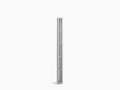 Satin Silver Shower Locker I433