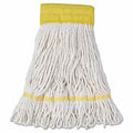 White Cotton Wet Mop Head 5 Headband Small Size 12 /carton M28505