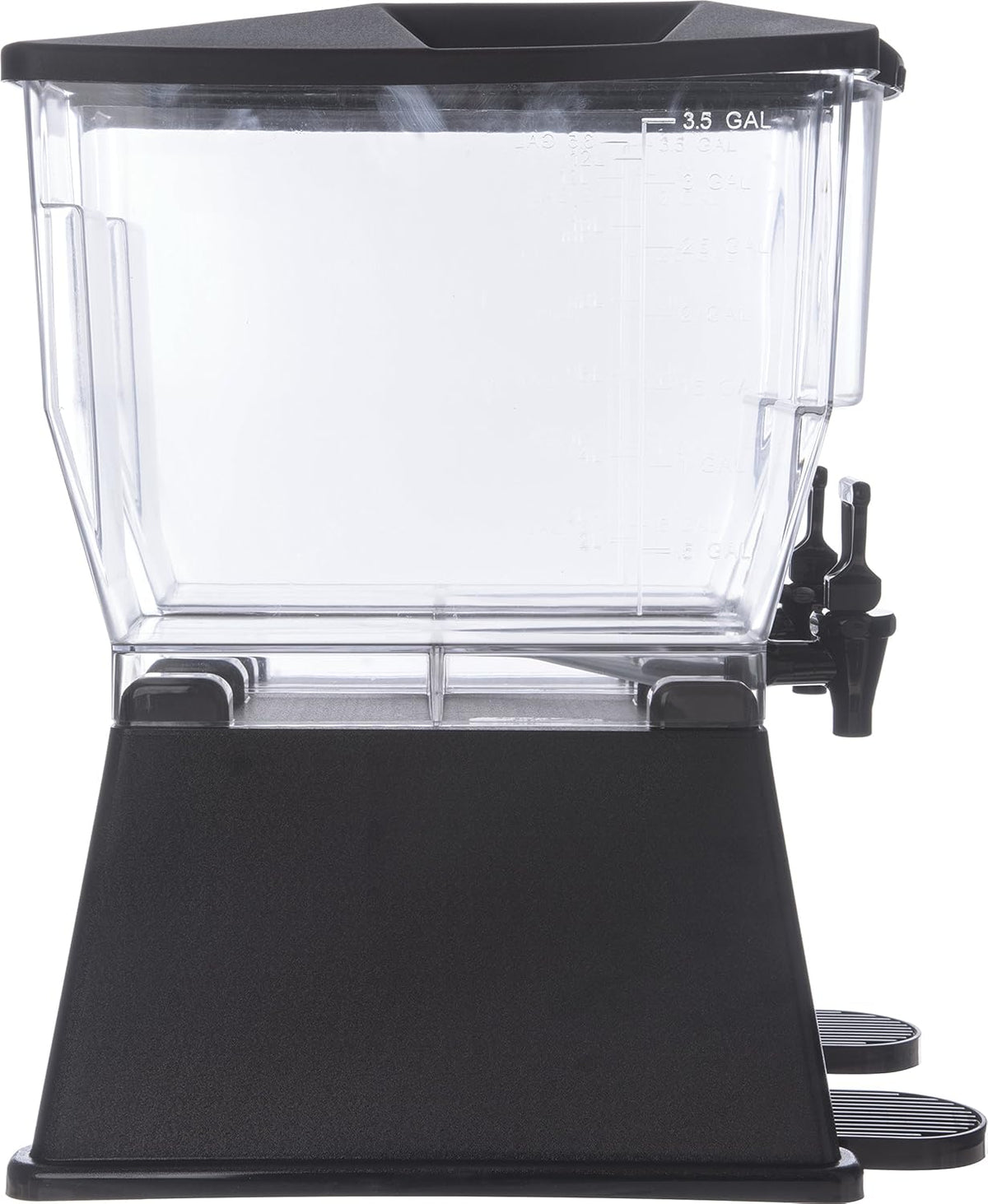 Twin Beverage Dispenser, 6 gal. Capacity, Black X284481
