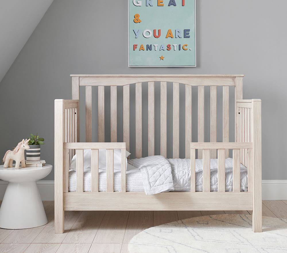 4-in-1 Toddler Bed Conversion Kit, Simply White S584
