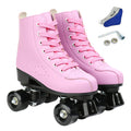 Pink High Top Roller Skates with Shoes Bag T9776