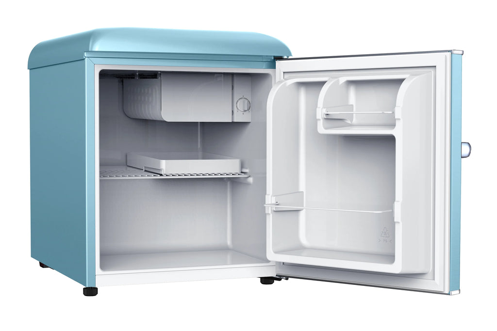 Blue Retro Mini Fridge V788