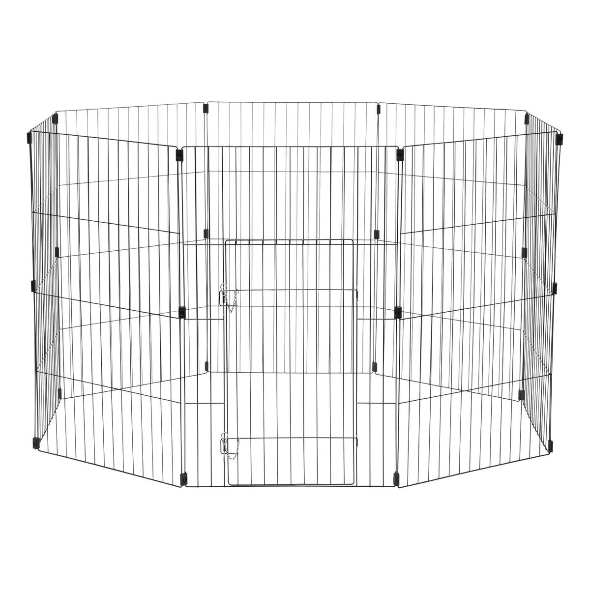 Black Wire Pet Pen B2396