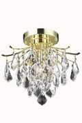 Gold 3 Light Flush Mount W8468