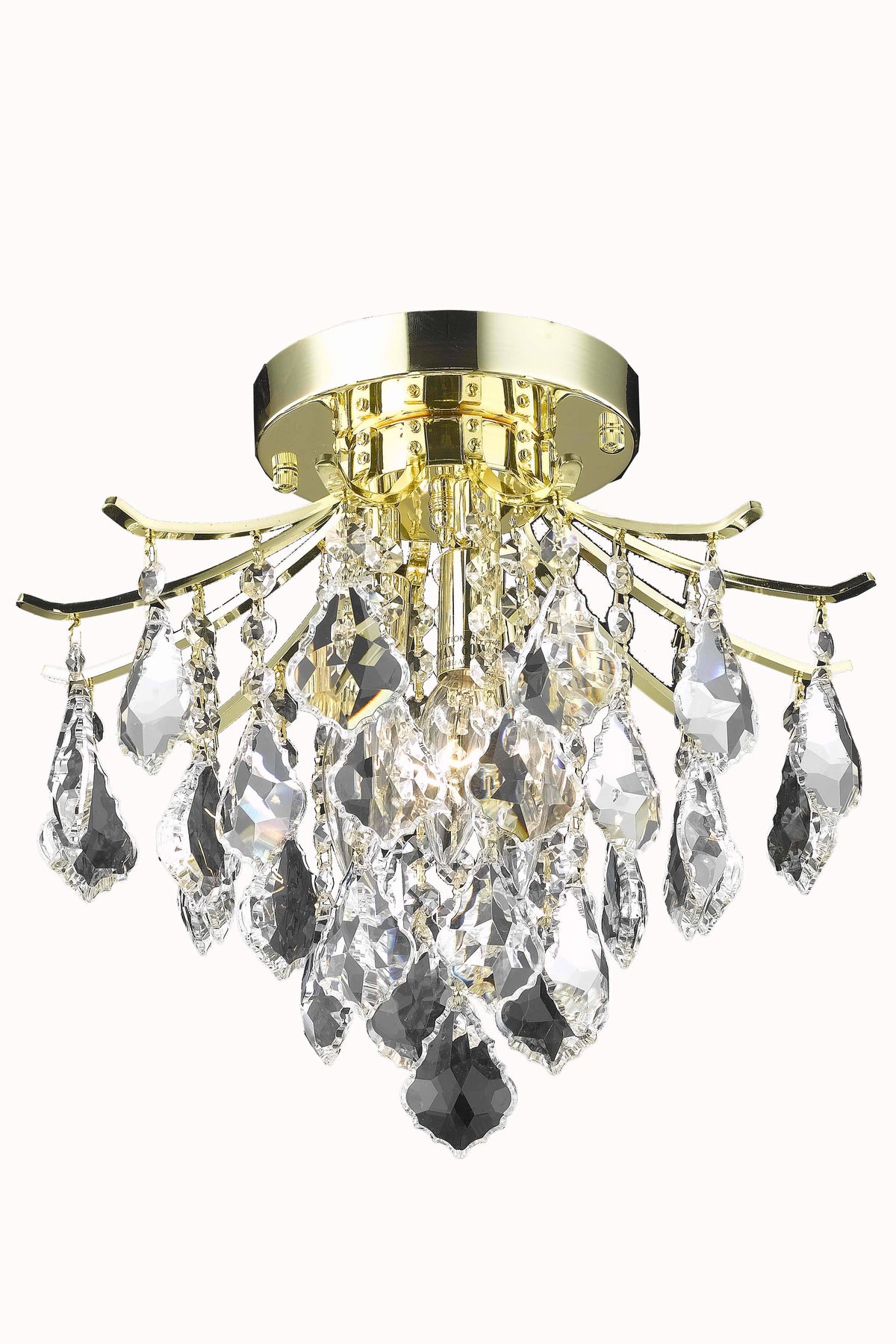 Gold 3 Light Flush Mount W8468