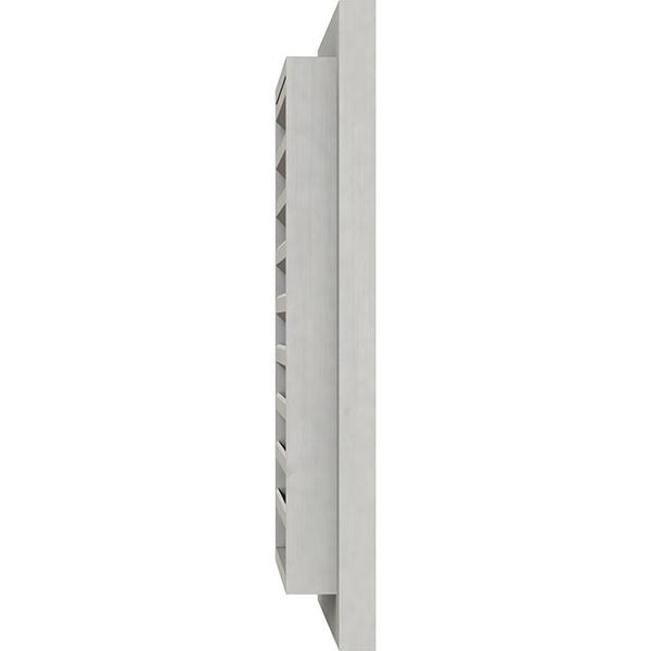 16 inchw x 20 inchh Primed Western Red Cedar Gable Vent X3718