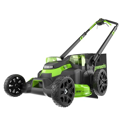 80V 25" Brushless Cordless Self-Propelled Dual Blade Lawn Mower G8163