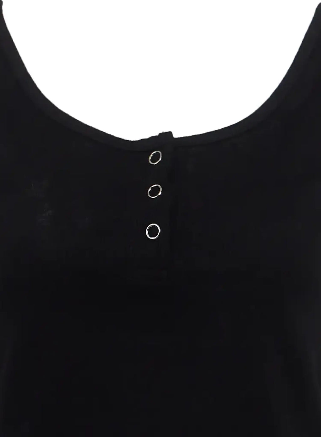 Buttoned Sleeveless Top IC503