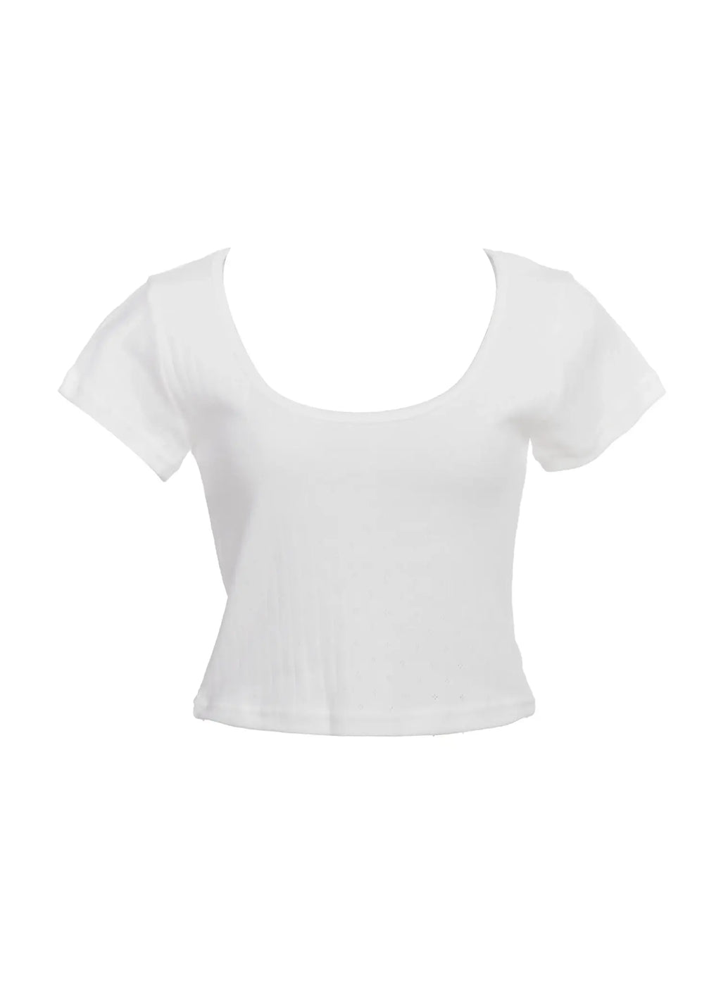 Cotton Casual Scoop Tee IC503