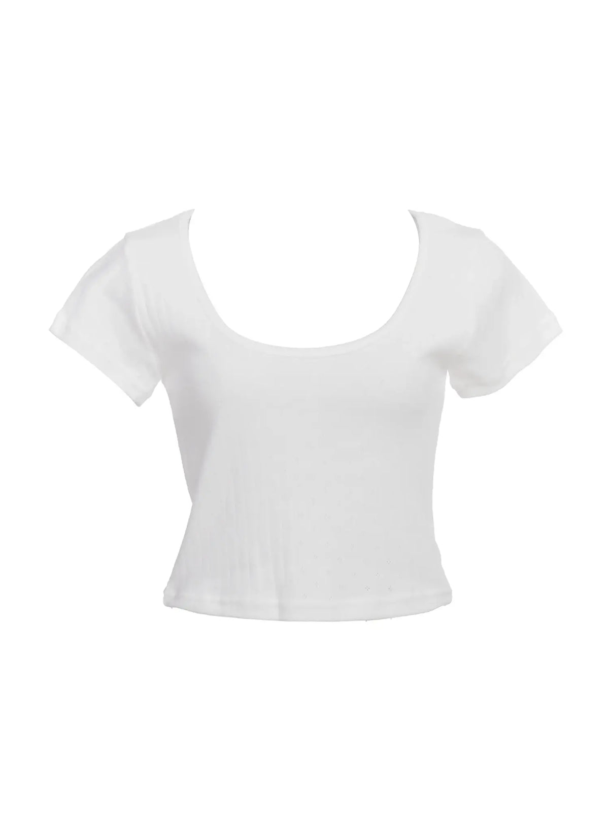Cotton Casual Scoop Tee IC503