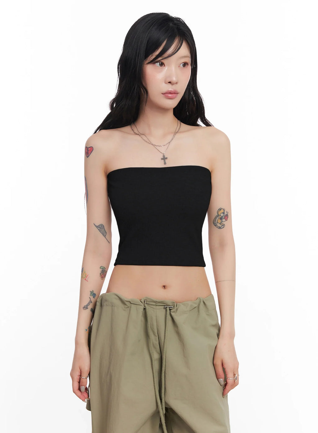 Ribbed Baby Tube Top IC503