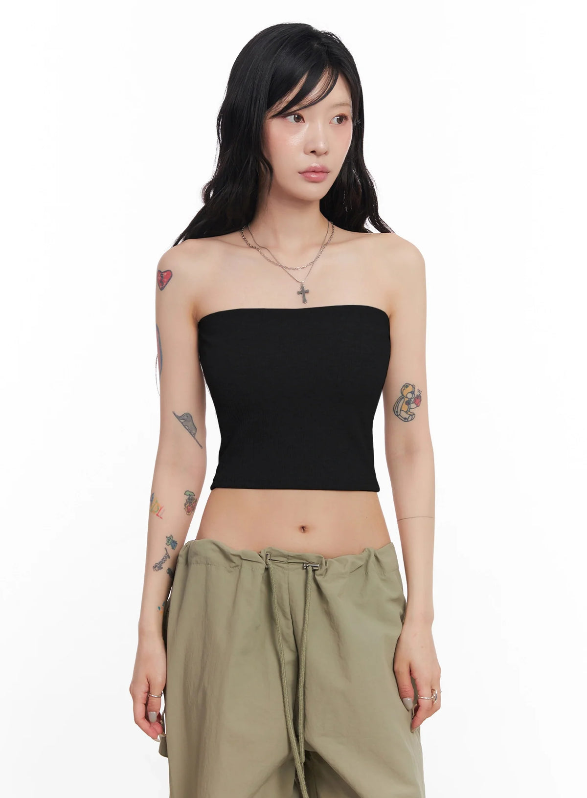 Ribbed Baby Tube Top IC503
