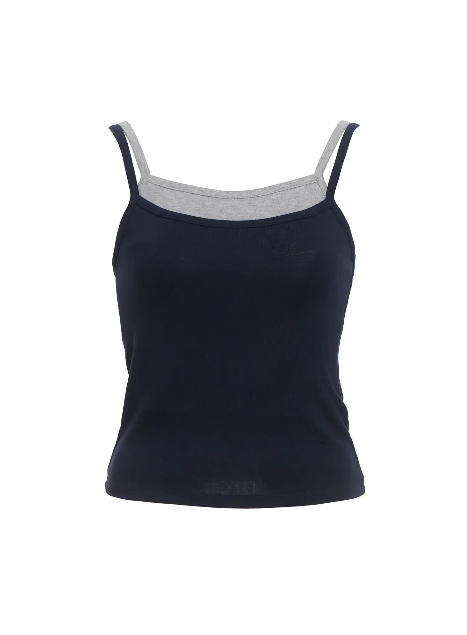 Layered Cropped Cami Top IC503