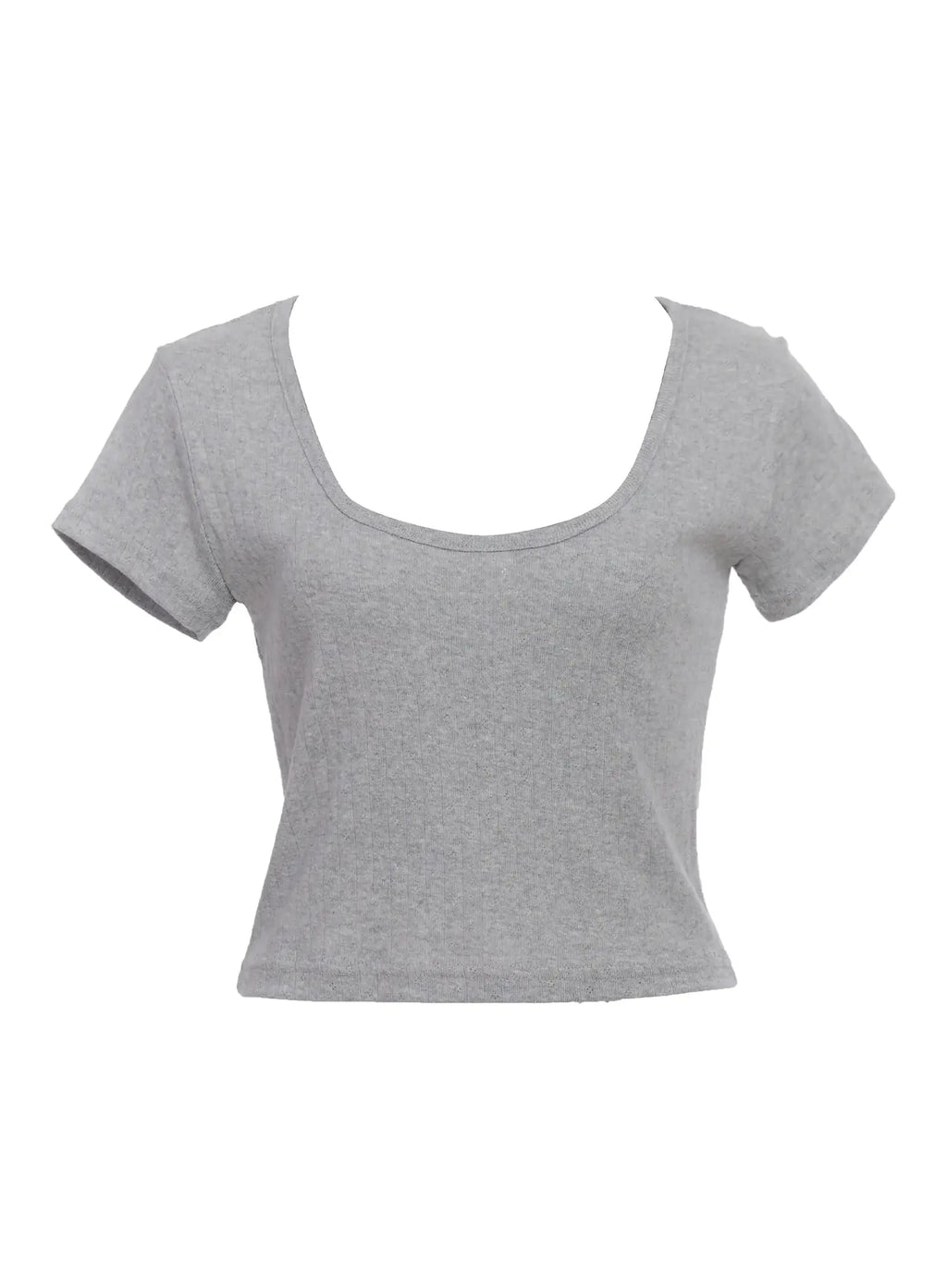 Cotton Casual Scoop Tee IC503