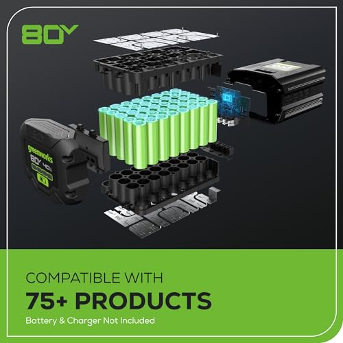 80V 25" Brushless Cordless Self-Propelled Dual Blade Lawn Mower G8163