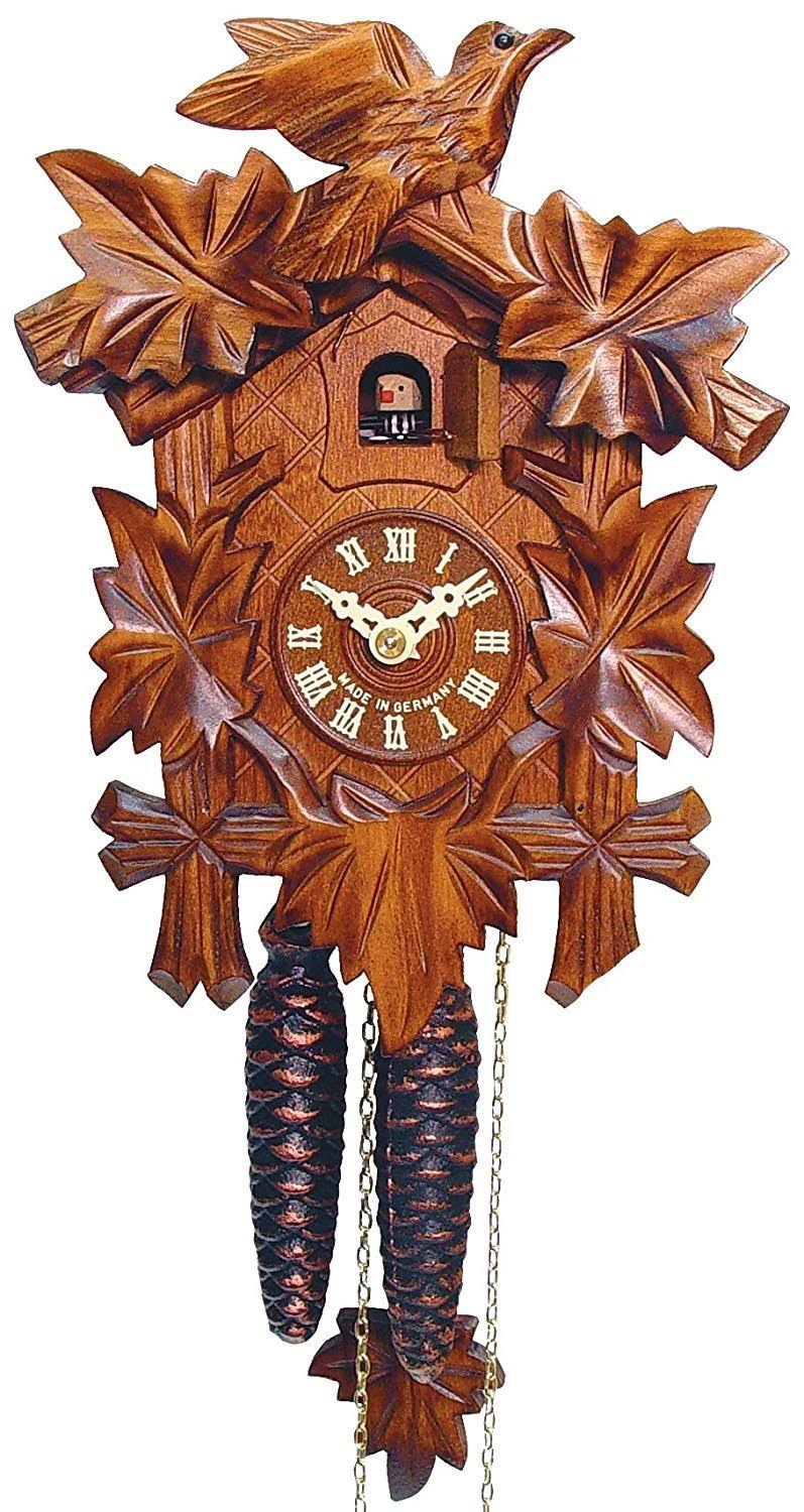 German Hand Carved Cuckoo Clock D9809