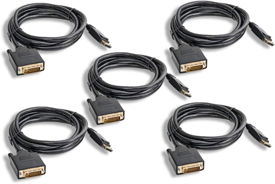 Displayport to DVI Cable 3' 25 Pack F73770