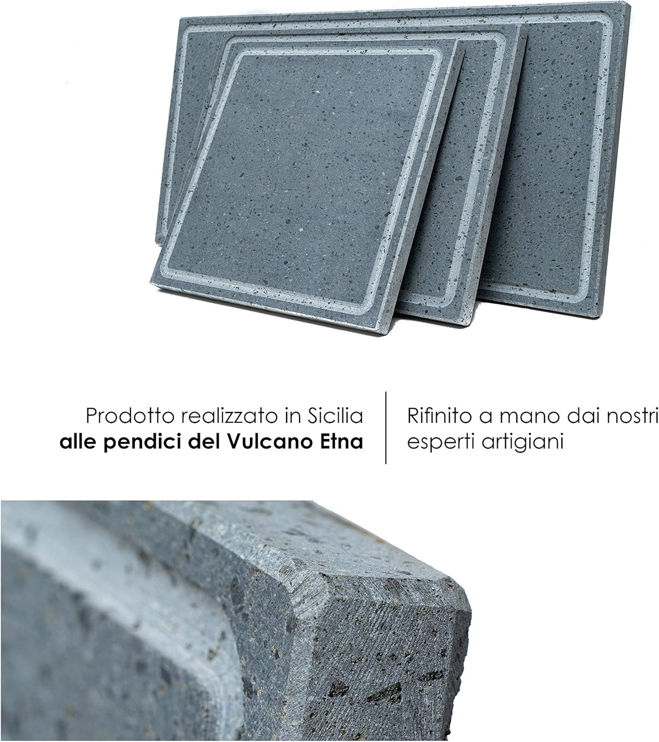 Lava Grill Steak Pan Stone Plate 60x30x2 cm Y735255