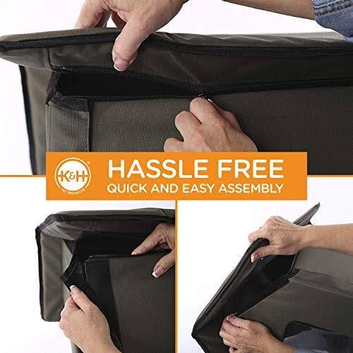 Outdoor Heated Kitty House Cat Shelter N5829