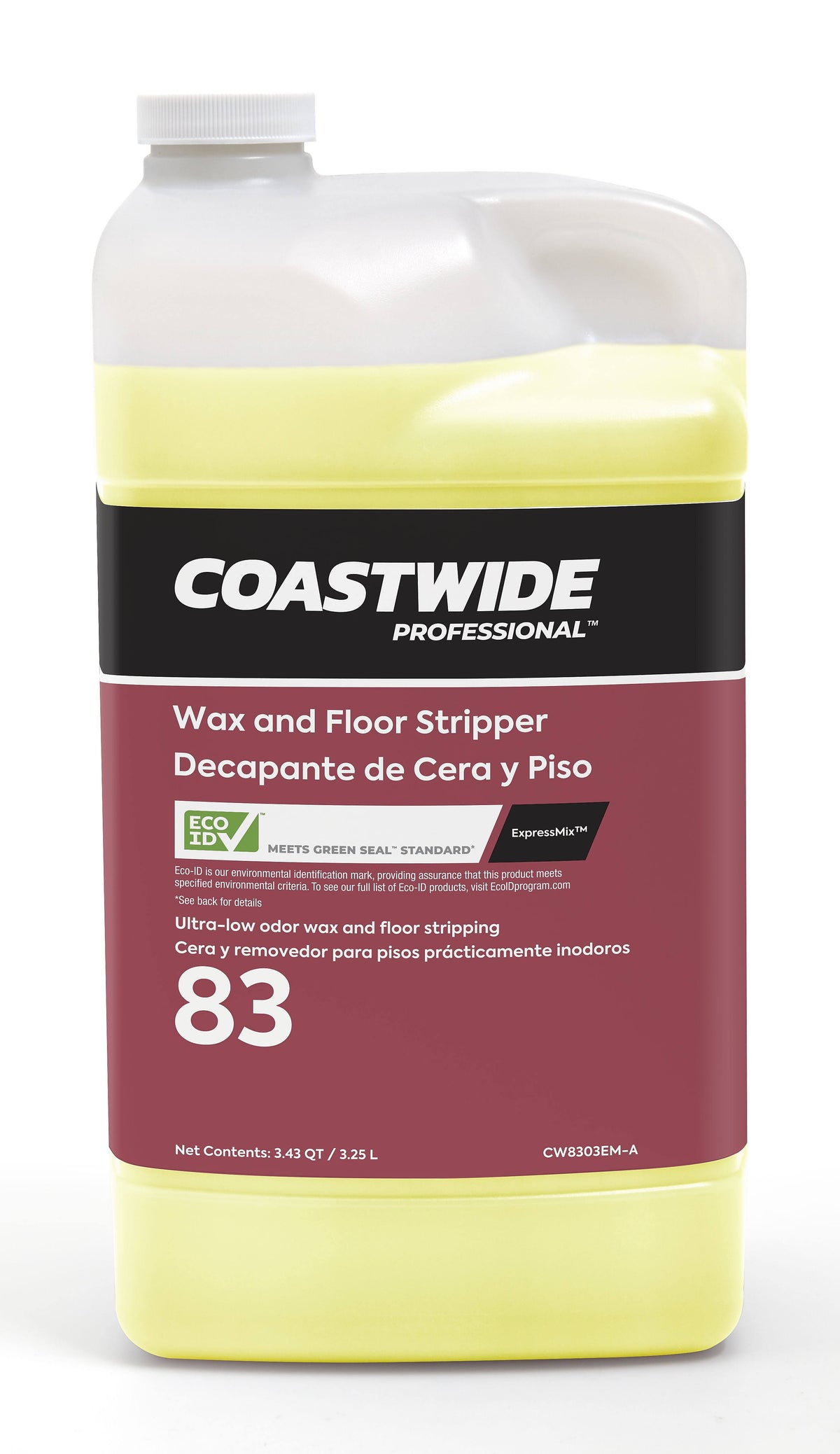 Wax and Floor Stripper 3.25 L Bottle 2/Carton Y86277
