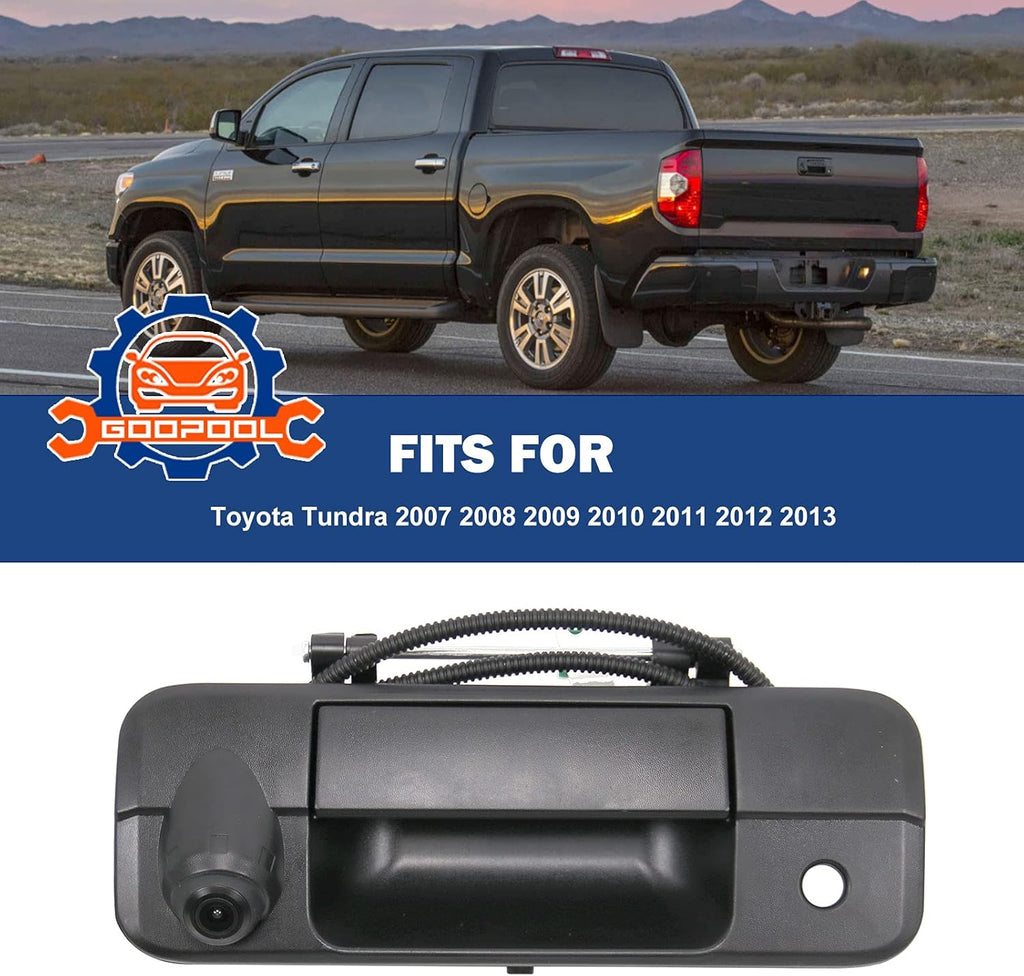 Tailgate Backup Camera Rear View Handle I63512