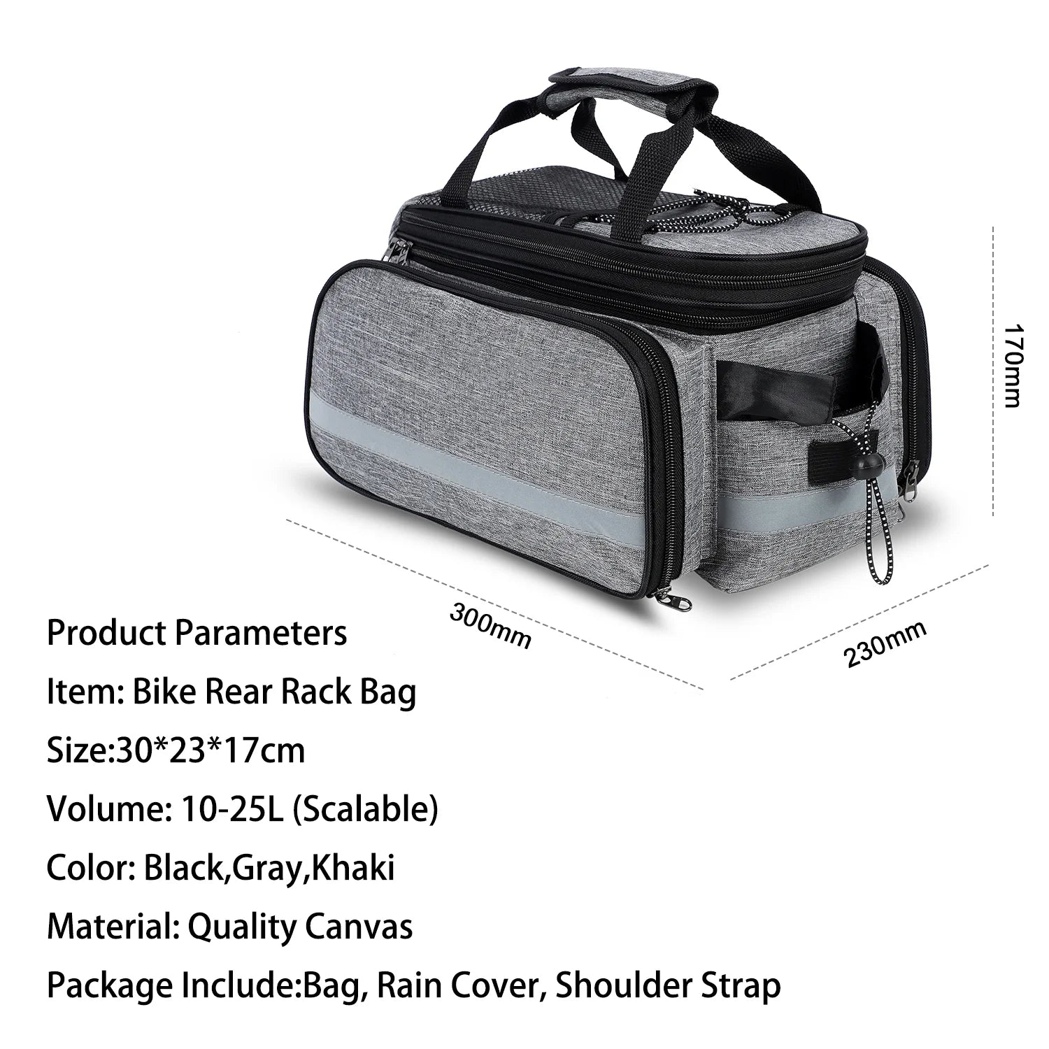 Waterproof Bike Saddle Bag B4079