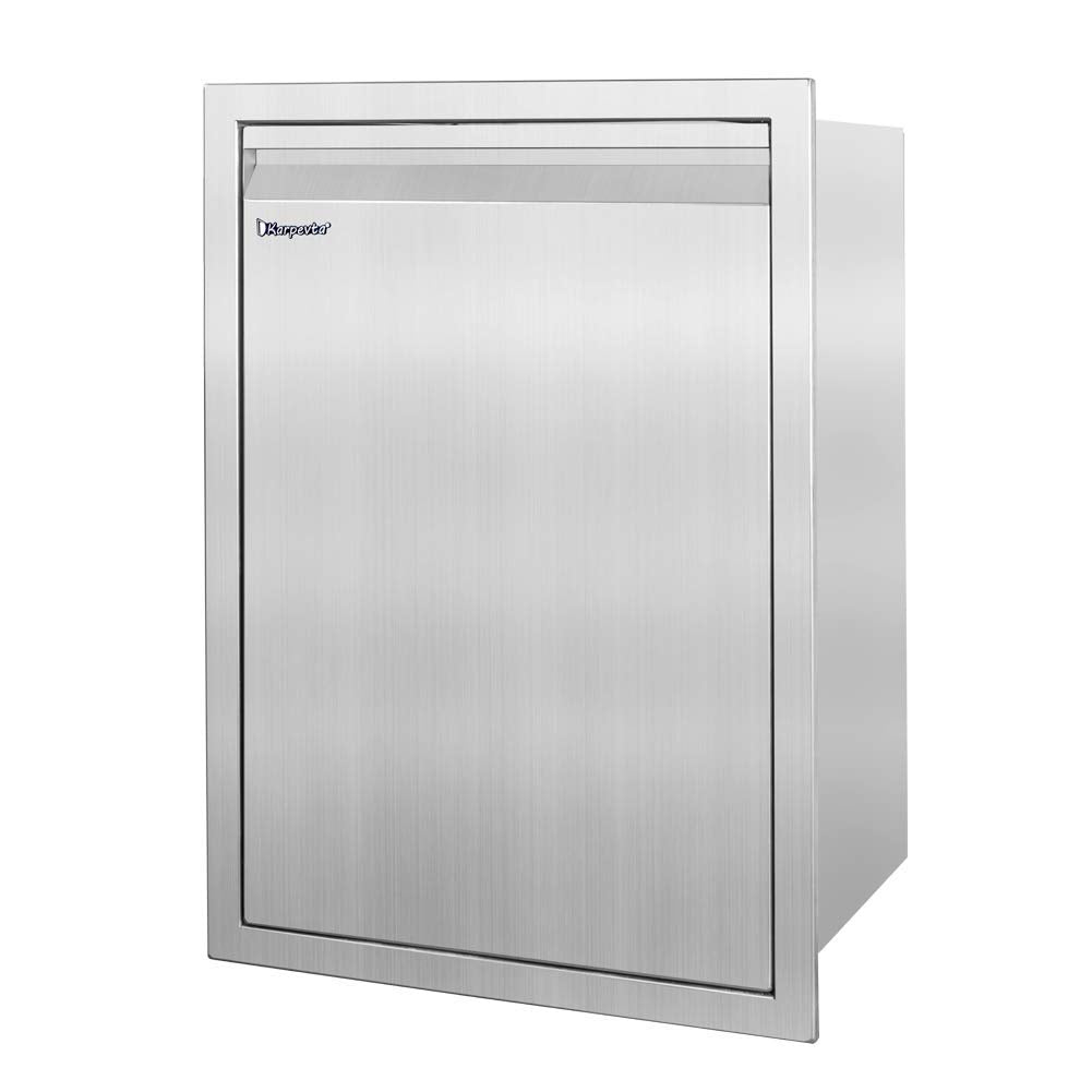 Stainless Steel Drawer W16XD18XH22.3 Inches J784