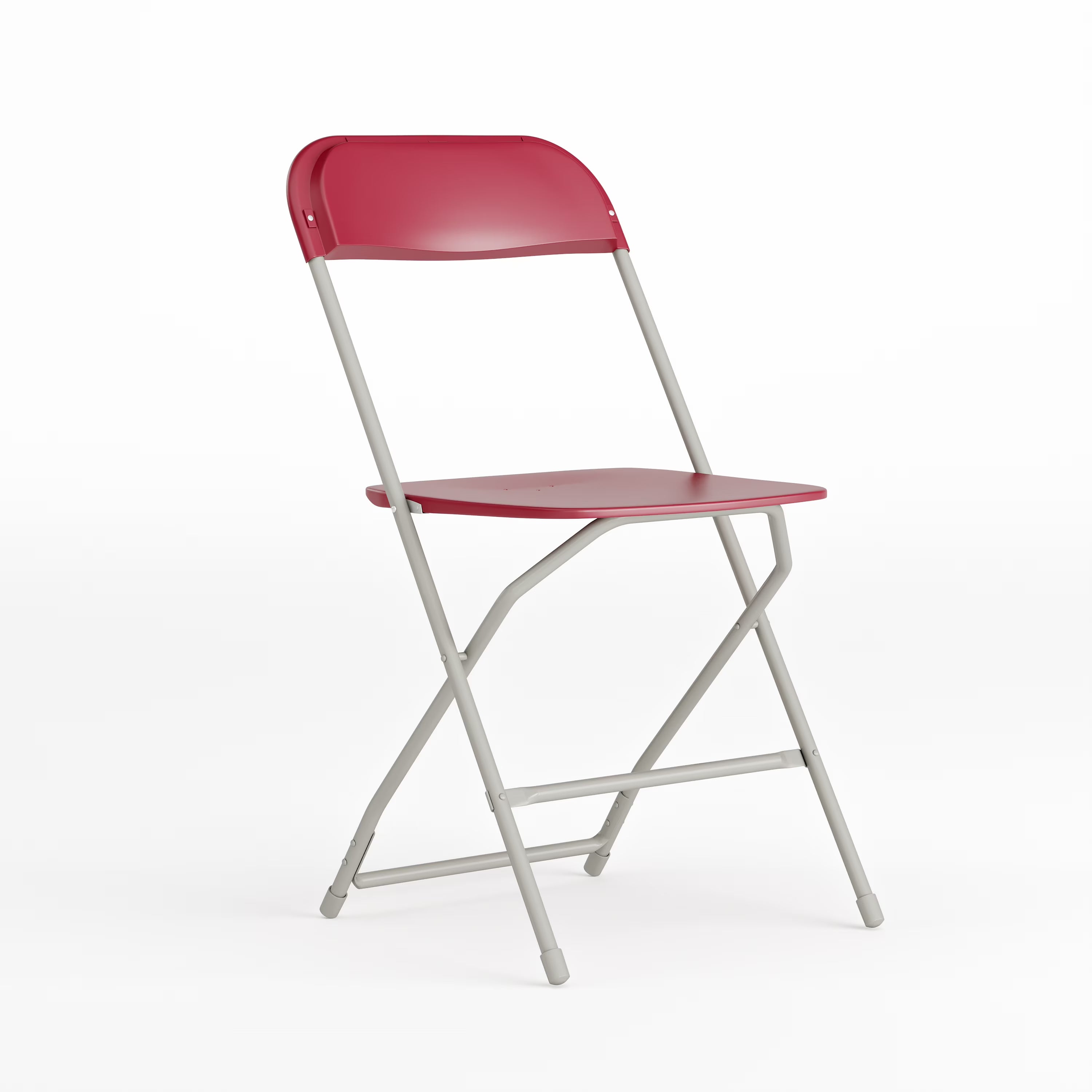 Red Plastic Folding Chair U75246