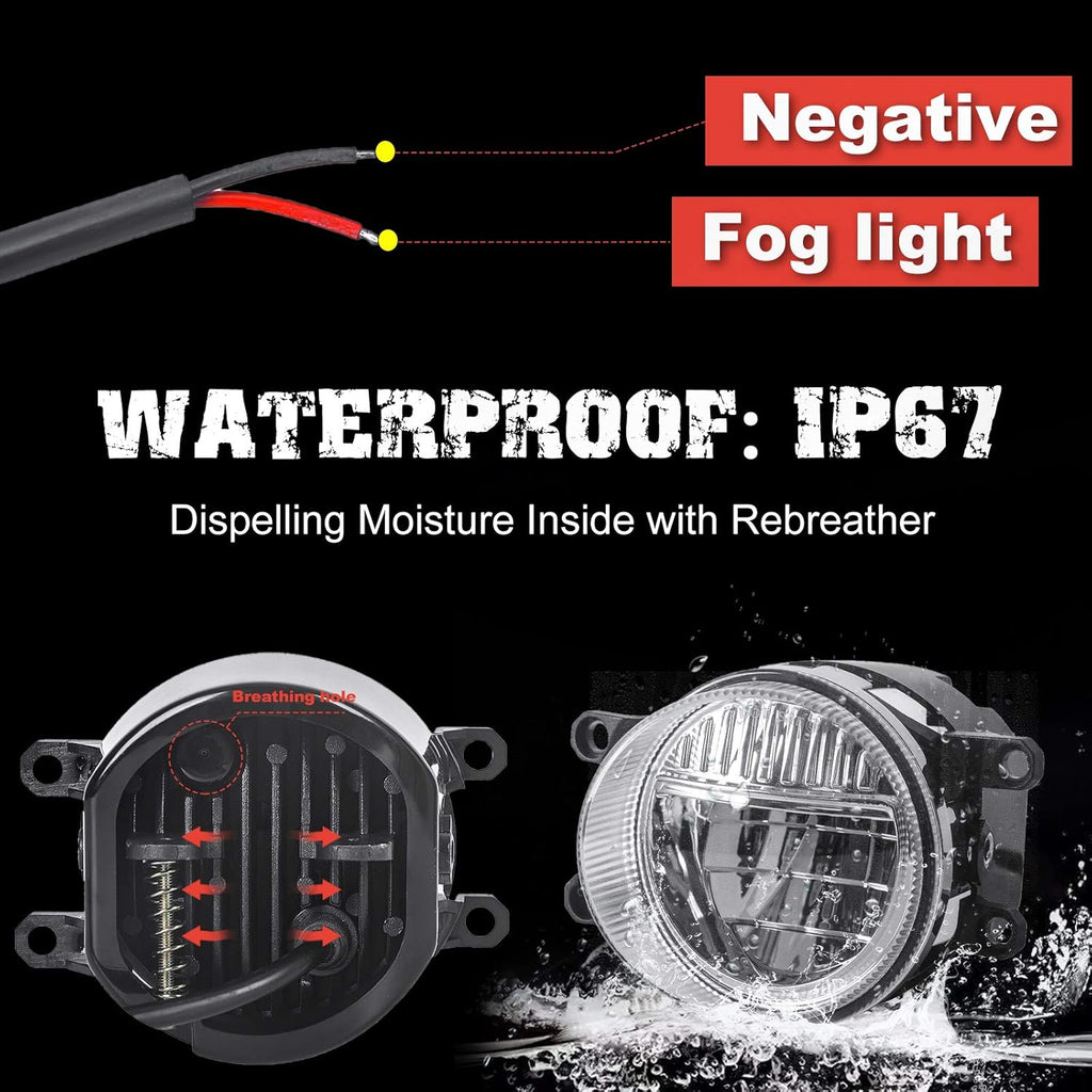 LED Fog Lights with DRL J848