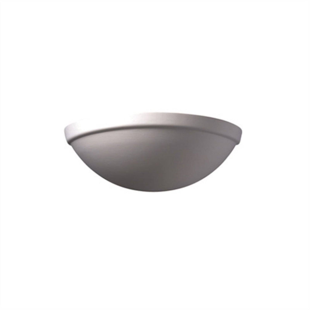 Rimmed Quarter Sphere Wall Sconce D5578