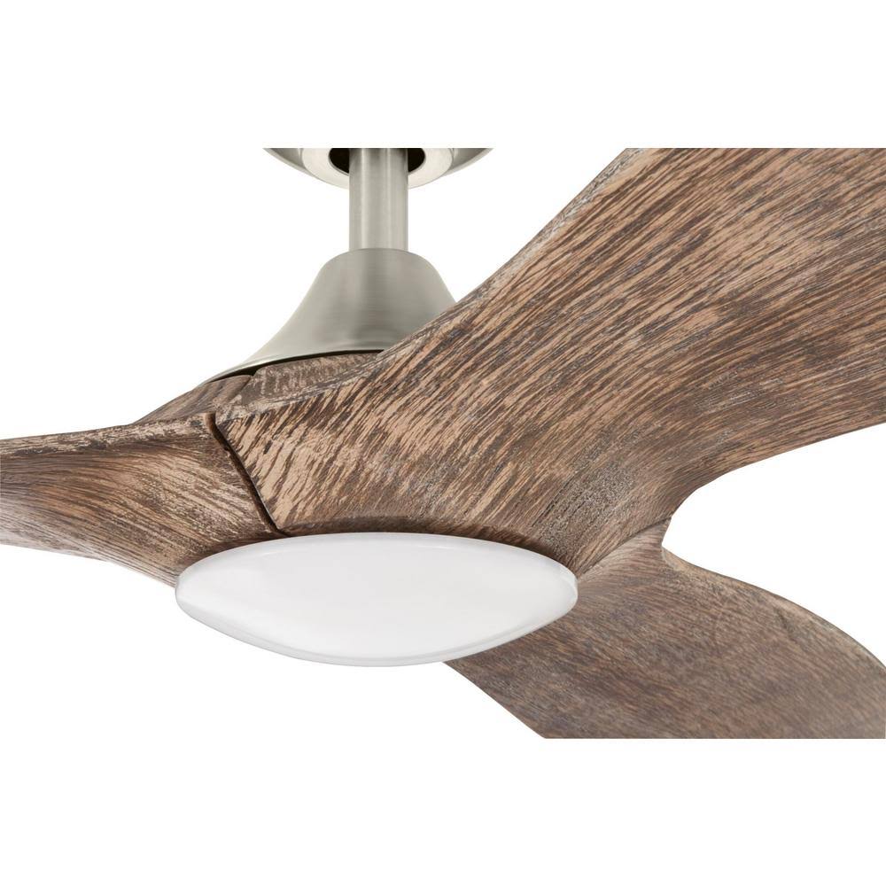 Brushed Nickel LED Indoor Ceiling Fan N158993