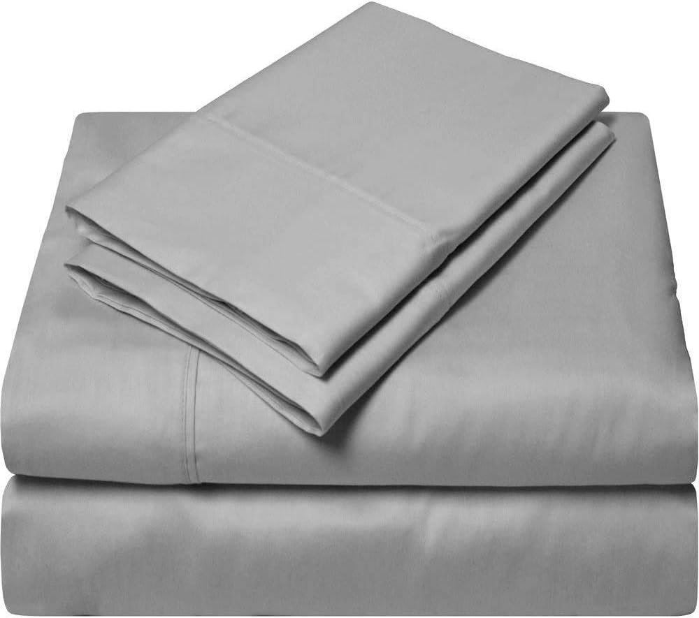 Mediterranean Blue Giza Cotton California King Size 16 Inches Extra Deep Pocket Bed Sheet Set U37487