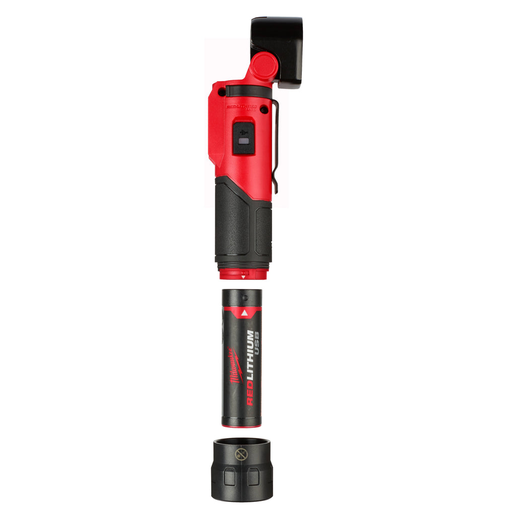 USB Rechargeable Pivoting Flashlight D658124