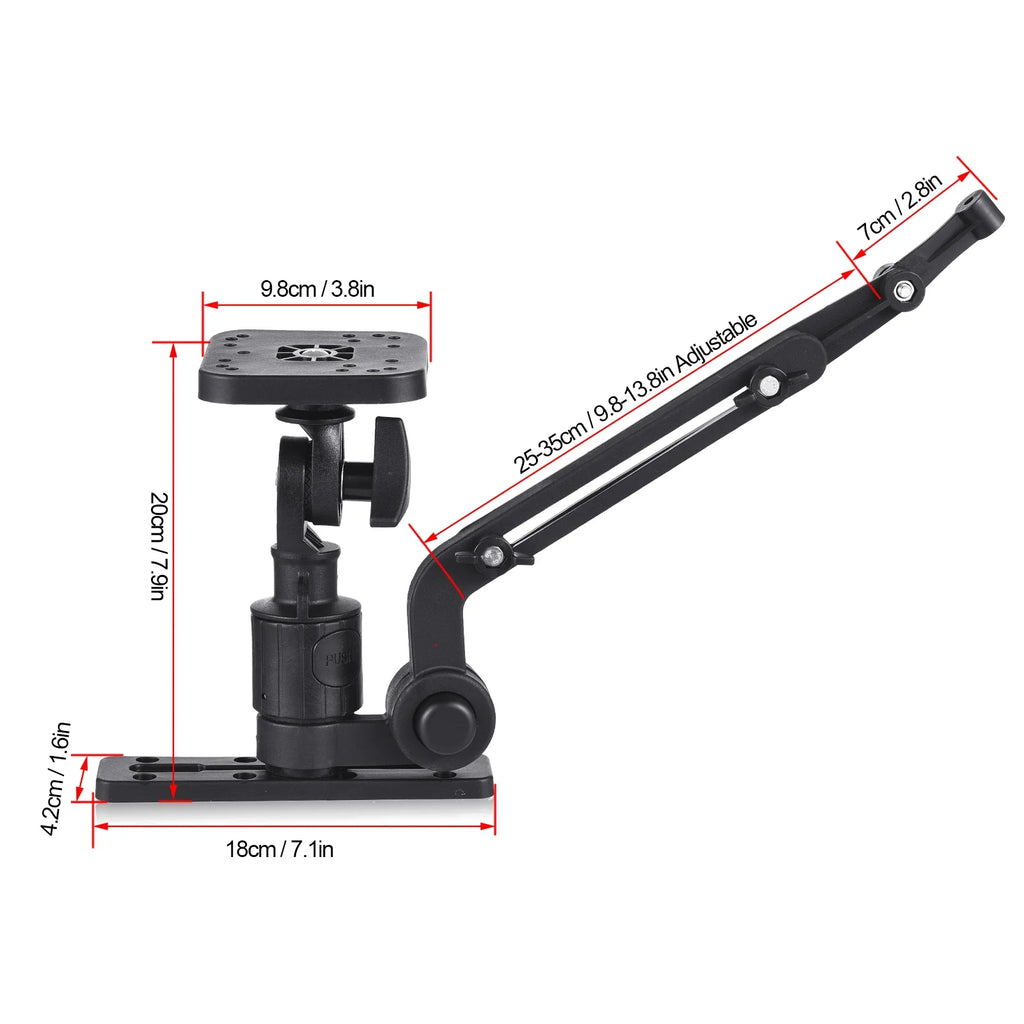 Kayak Fish Finder Mounting Plate Transducer Mounting Arm Adapter M291