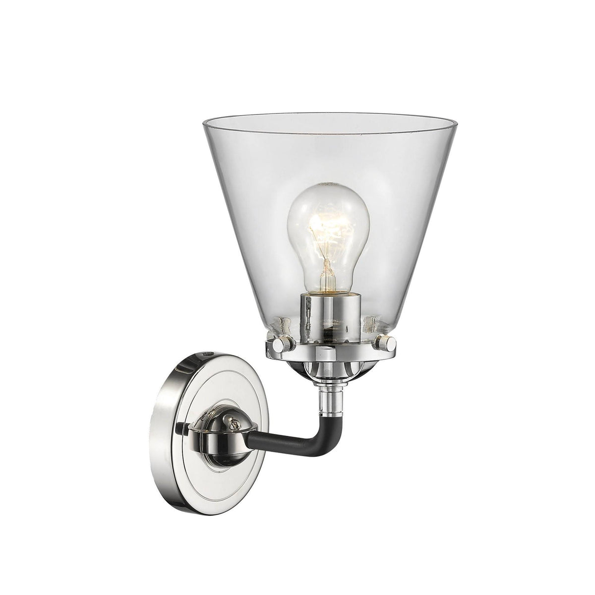 Oil Rubbed Bronze Small Cone 1 Light Sconce W59953