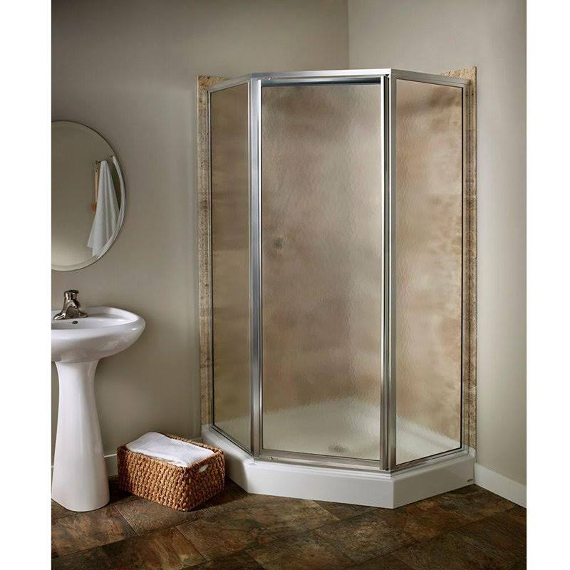 Silver Shower Door M335