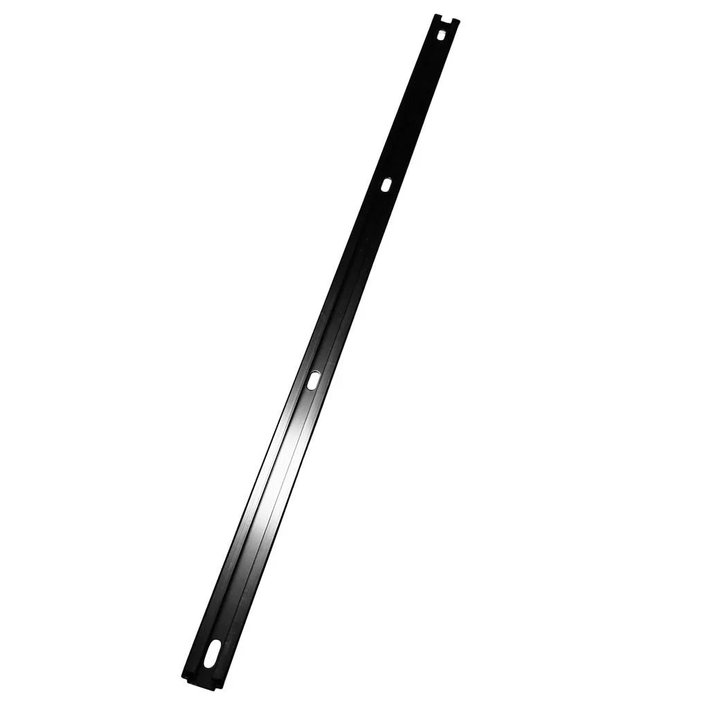 Aluminum 60cm Marine Boat Rail Bracket for Fishing Rod Holder with 4 Screws Hardware Z99706