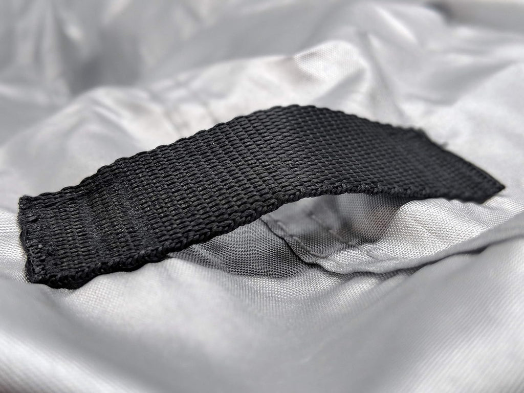 Weatherproof RV Cover for Class A RV 28' - 30' Long with Fleece Lining, Cable Lock, Storage Bag & Wind Straps Q490650