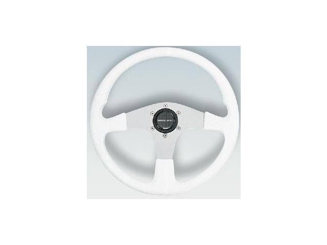 Corse Steering Wheel with White PVC Grip V552549