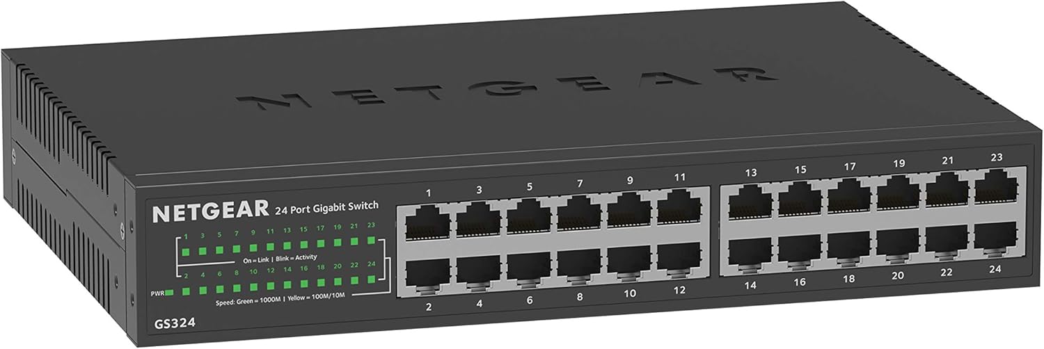 24-Port Gigabit Ethernet Unmanaged Switch I129419