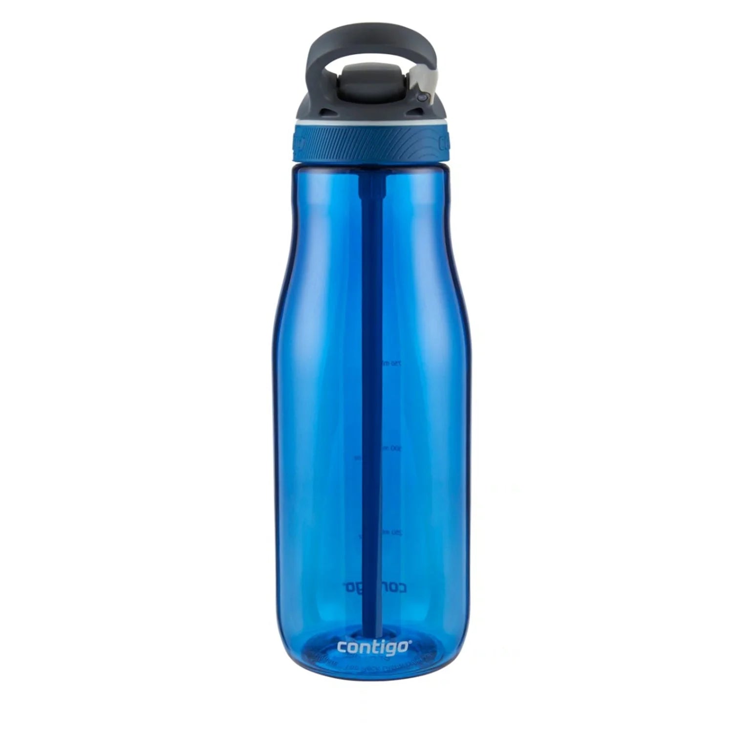 Blue 1.2 Liter Water Bottle with Straw B39197