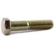7/16-14 x 4 Grade 8 Hex Cap Screw Yellow Zinc Plated (200) T4225