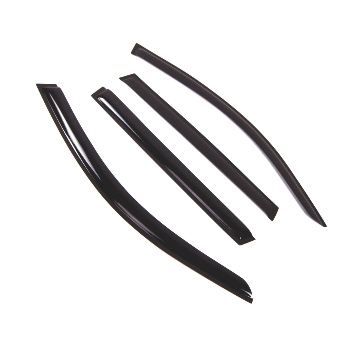 Smoke Tinted 4 Pcs Window Visor Deflector R198852